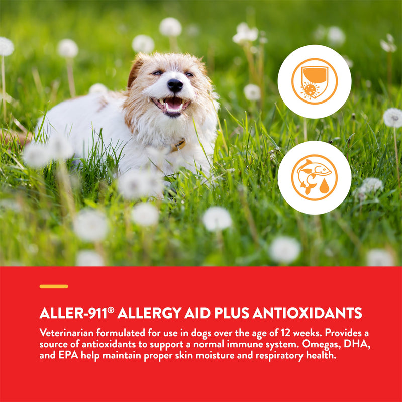 NaturVet Aller-911® Dog Allergy Aid
