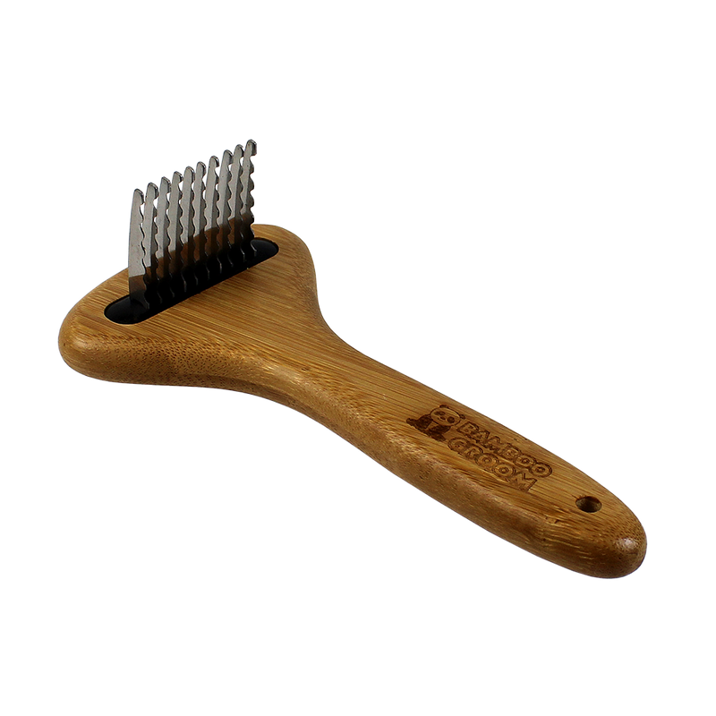 Dematting Comb with 10 Stainless Steel Teeth