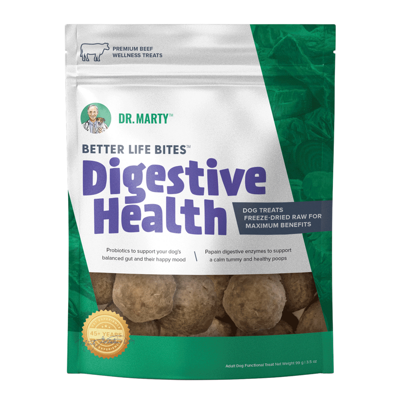 Dr. Marty Dog Treat Better Life Bites Digestive Health 3.5 oz