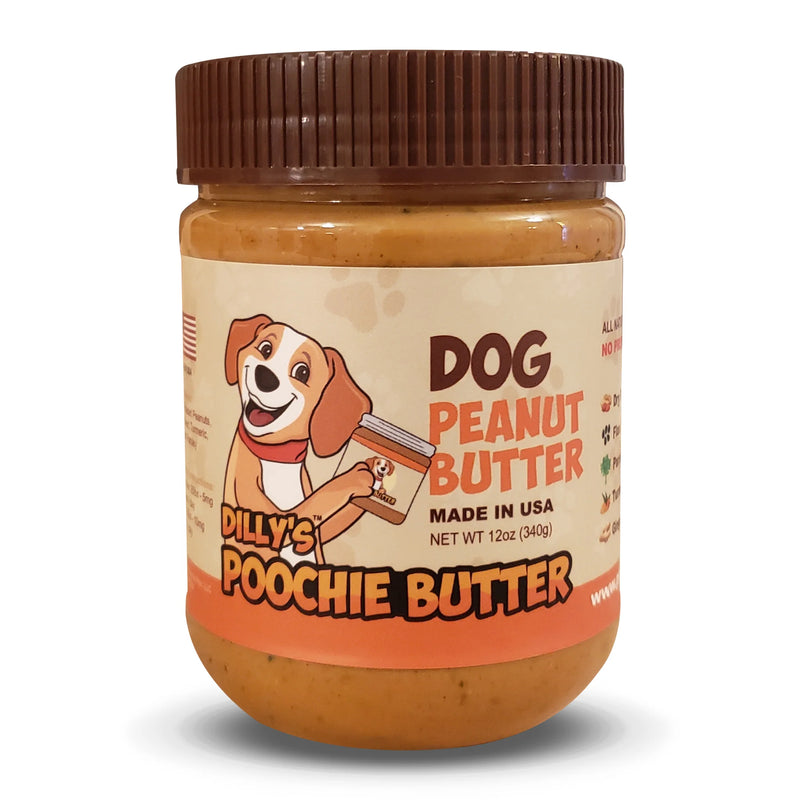 Poochie Butter Original Dog Peanut Butter (12oz)