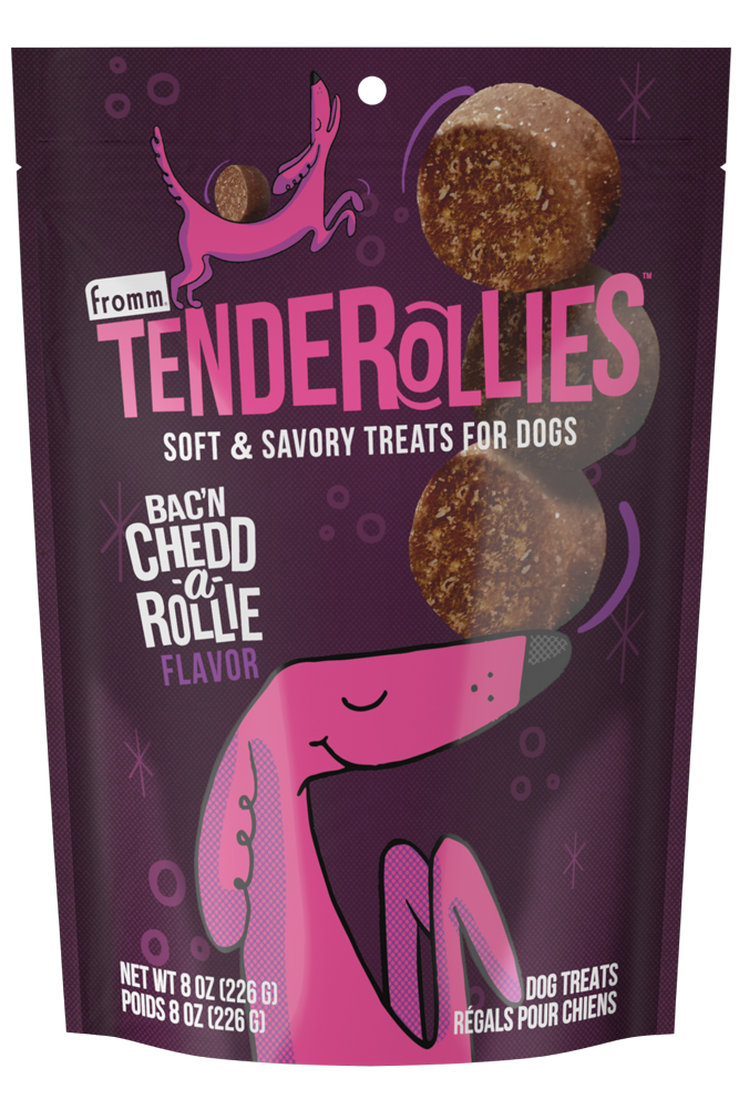 Fromm Dog Treat Tenderollies Bac'N Chedd-A Rollie 8 oz