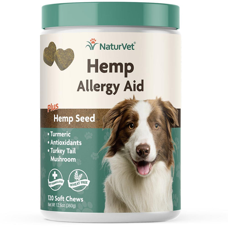 NaturVet Hemp Allergy Aid Soft Chews
