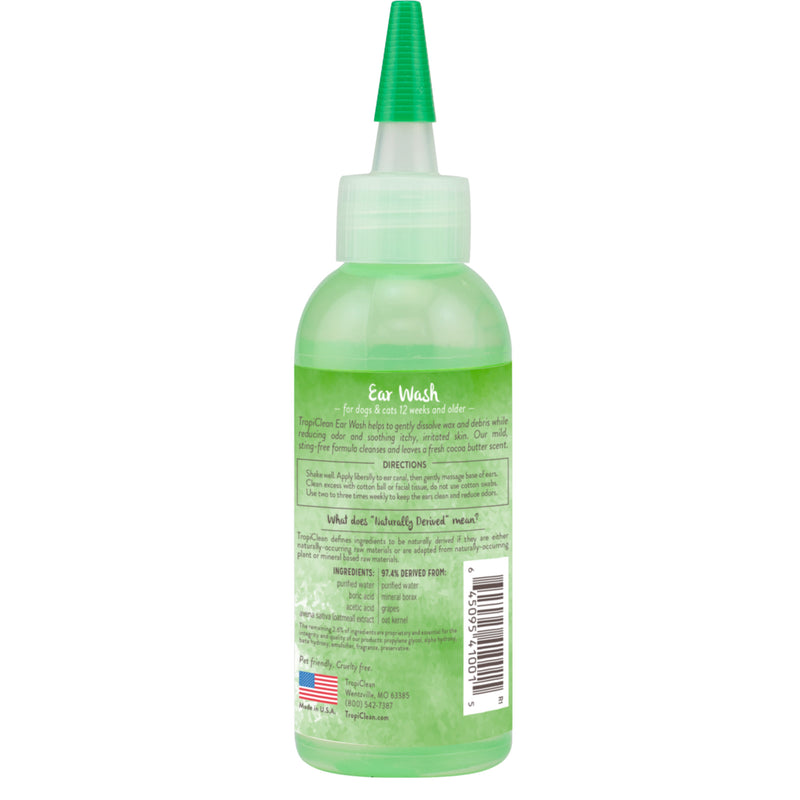 TropiClean Alcohol Free Ear Wash for pets