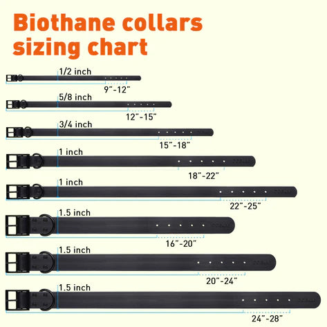 Biothane Waterproof Collar