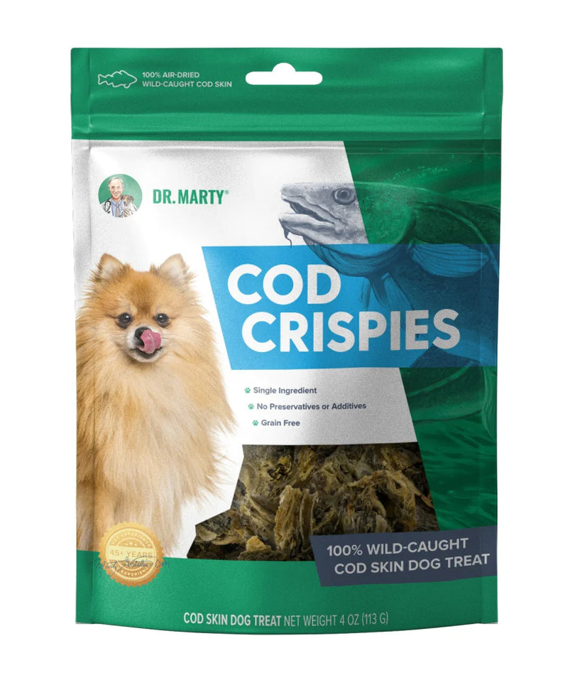 Dr. Marty Cod Crispies Dog Treat 4oz