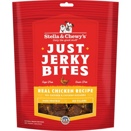 Stella & Chewy's Dog Treat Jerky Bites Chicken 6 oz