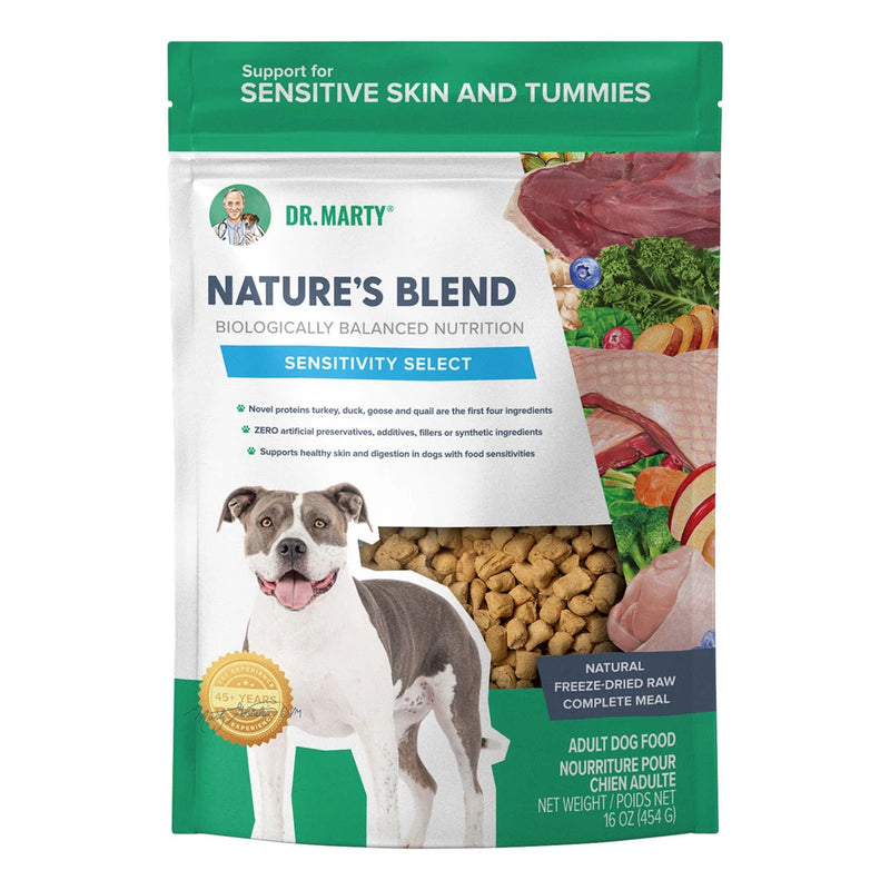 Dr. Marty Nature's Blend Premium Freeze-Dried Dog Food, Sensitivity Select