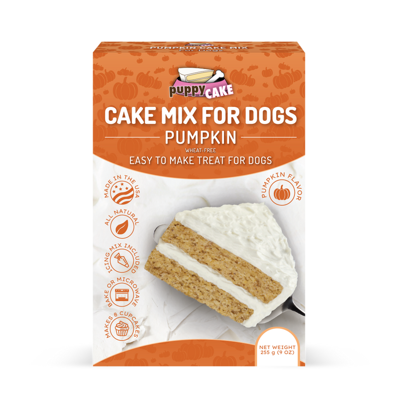 Puppy Cake Mix - Pumpkin (wheat-free)