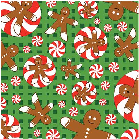 Dog Bandanna Gingerbread Men