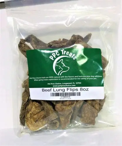 Beef Lung Flips 8oz