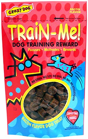 CRAZY PET Train-Me! Treats Bacon 4oz