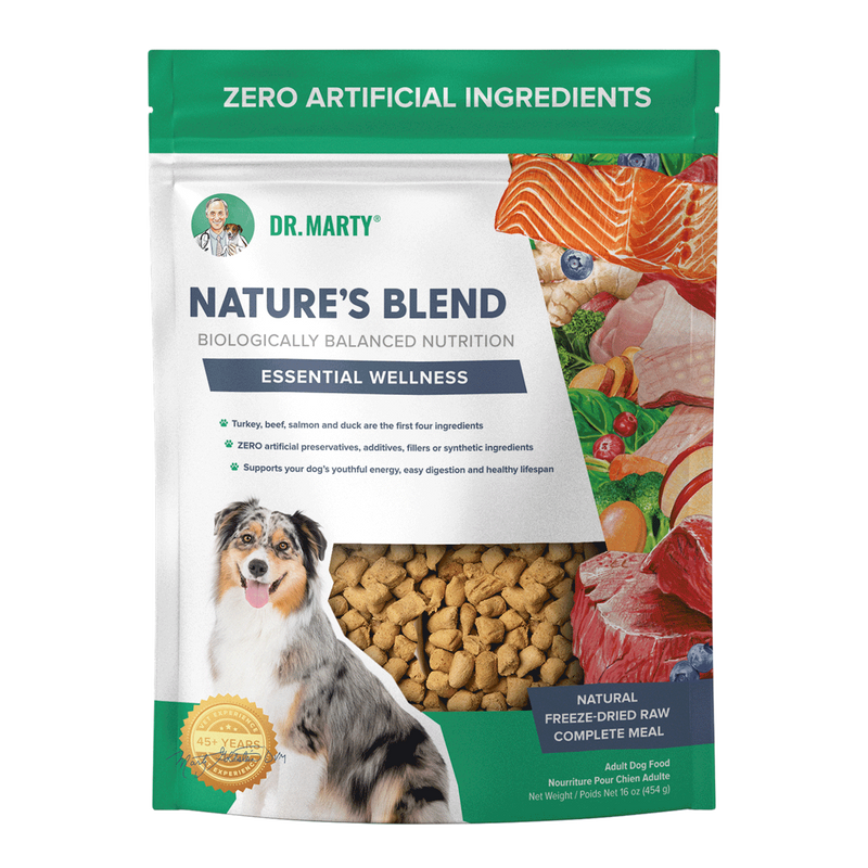 Dr. Marty Freeze Dried Dog Food Nature's Blend