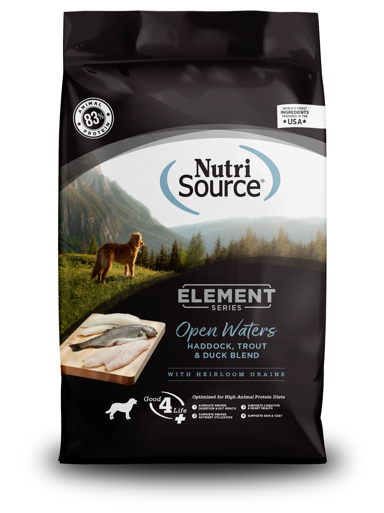 Nutrisource Element Series Open Waters Recipe With Heirloom Grains