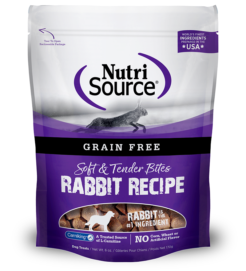 NutiSource Grain Free Rabbit Bites