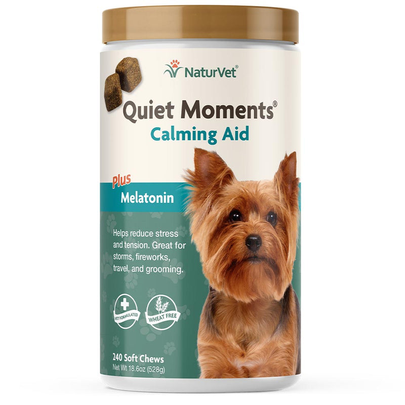 NaturVet Quiet Moments® Dog Calming Aid Soft Chews