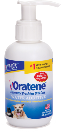Zymox Oratene® Enzymatic Brushless Water Additive, Authentic Product Made in the USA 4oz