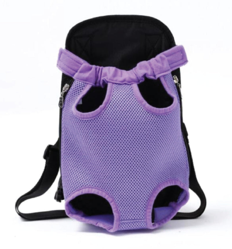 Pet Hands-Free Carrier Bag - Purple