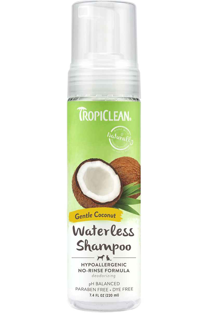 Tropiclean Waterless Shampoo Hypo Allergenic 7.4 oz