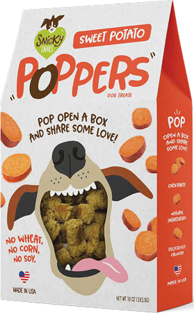 Snicky Snaks Poppers Sweet Potato 10oz