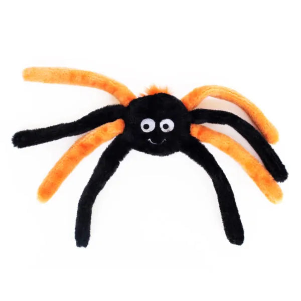 Zippy Paws Halloween Spiderz - Small Orange