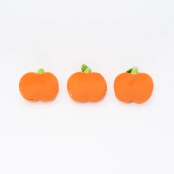 Zippy Paws Halloween Miniz 3-Pack Pumpkins
