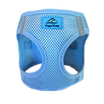 American River Solid Ultra Choke Free Dog Harness - Light Blue