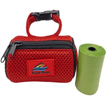 American River Poop Bag Holder - Red