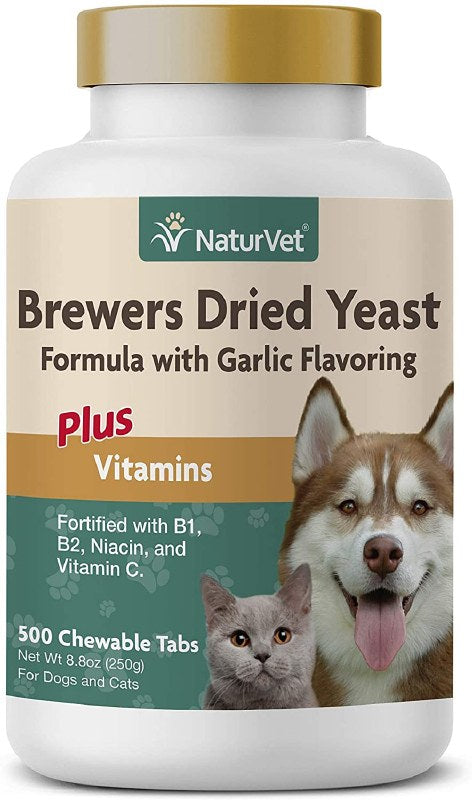 NaturVet Brewer’s Yeast 500ct for dogs