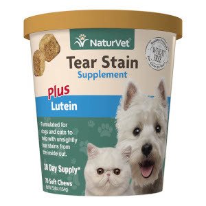NaturVet® Tear Stain Supplement Soft Chews - 70ct. Cup
