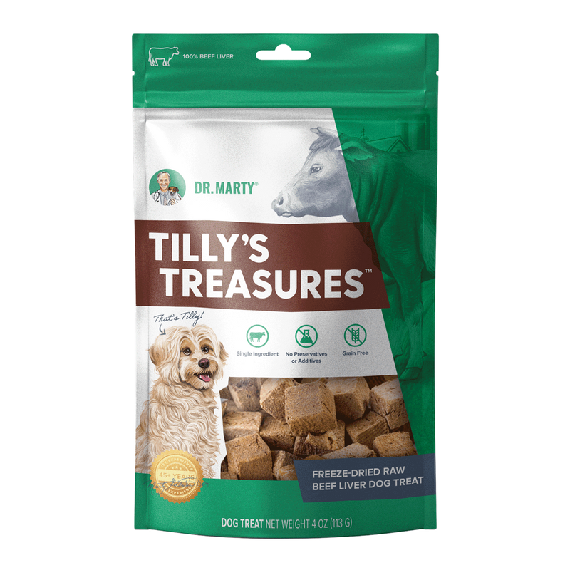 Dr. Marty Tilly’s Treasures Dog Treats 4oz