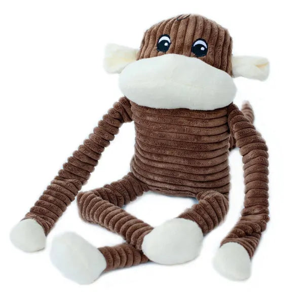 ZippyPaws Spencer the Crinkle Monkey - XL Brown