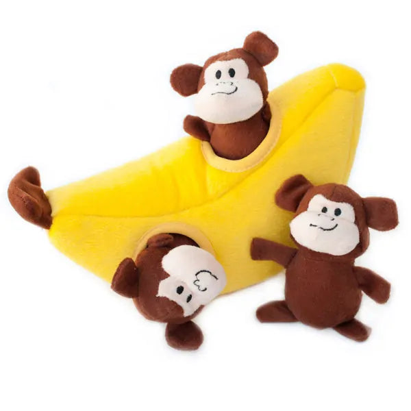 Zippy Paws Zippy Burrow™ - Monkey 'n Banana